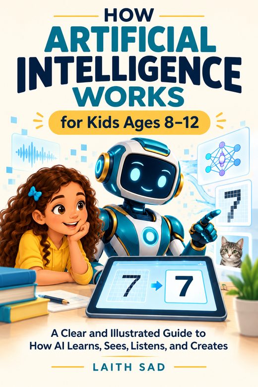 Cover of How Artificial Intelligence Works for Kids Ages 8–12